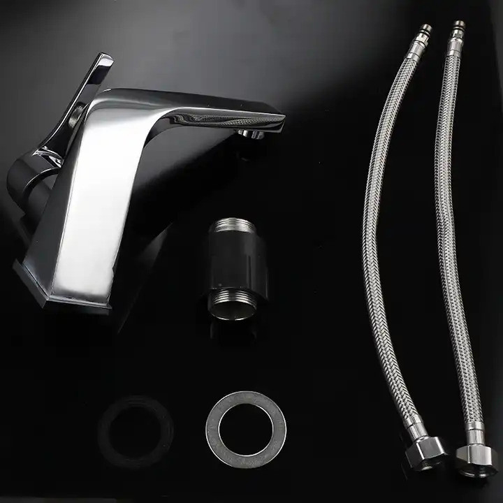 Змішувач для раковини з боковою ручкою звивистий (482019331) - фото 7 Змішувач для раковини з боковою ручкою звивистий (482019331) - фото 7