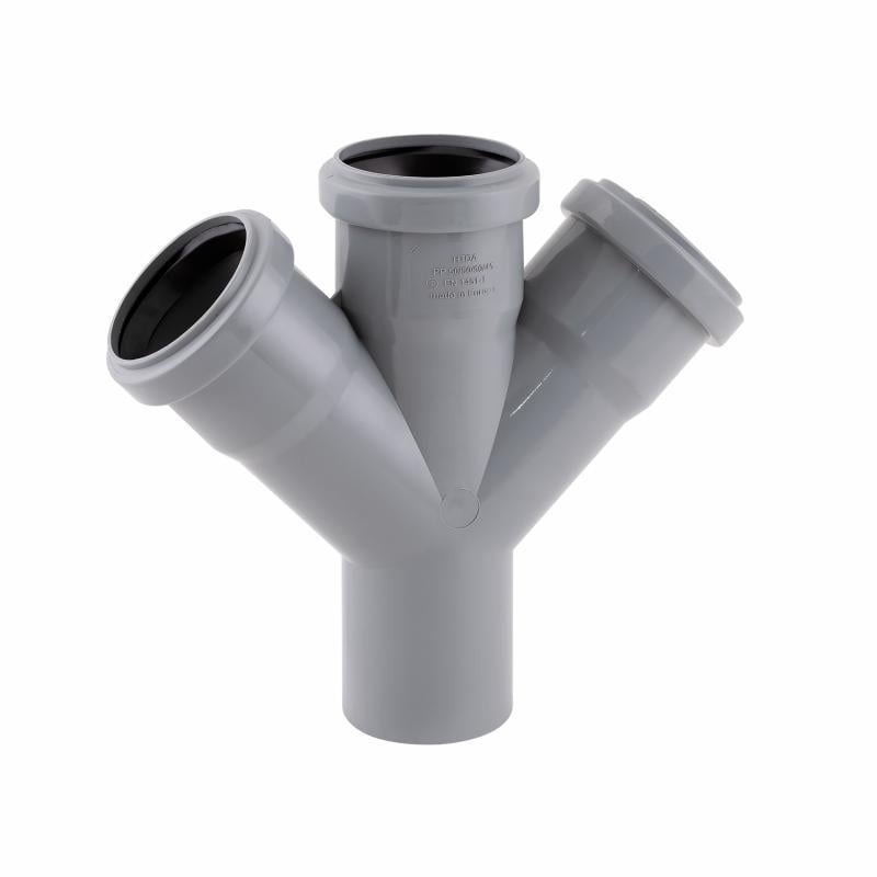 Крестовина канализационная TA Sewage 50х50х50 мм 45° Крестовина канализационная TA Sewage 50х50х50 мм 45°