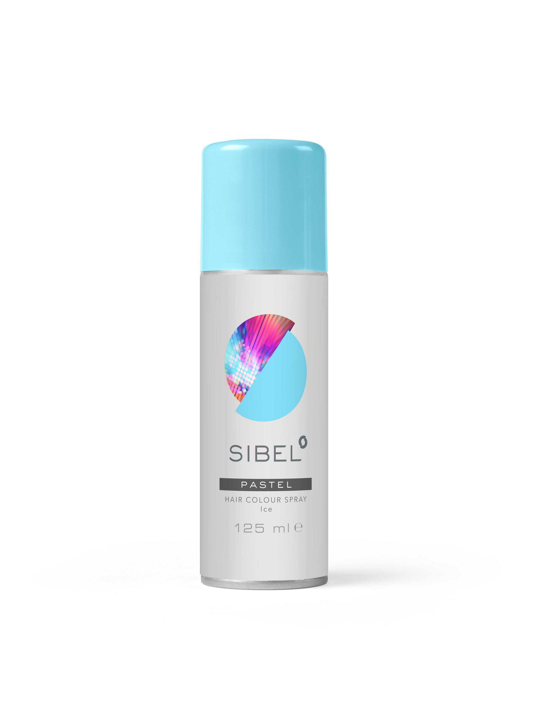 Спрей фарба для волосся Sibel PASTEL Hair Colour Spray Ice 125 мл Холодно пастельний (230000-19)