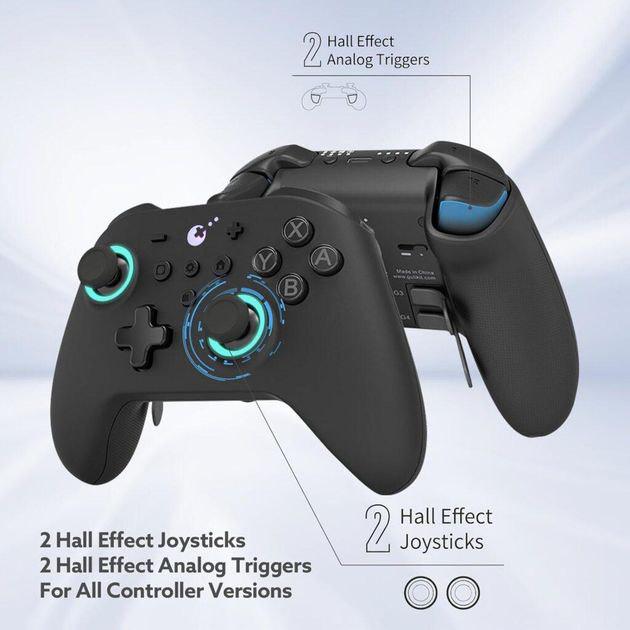 Контролер GuliKit KK3 Pro для Switch/ПК бездротовий геймпад з Hall Effect-стиками (31457309) - фото 7