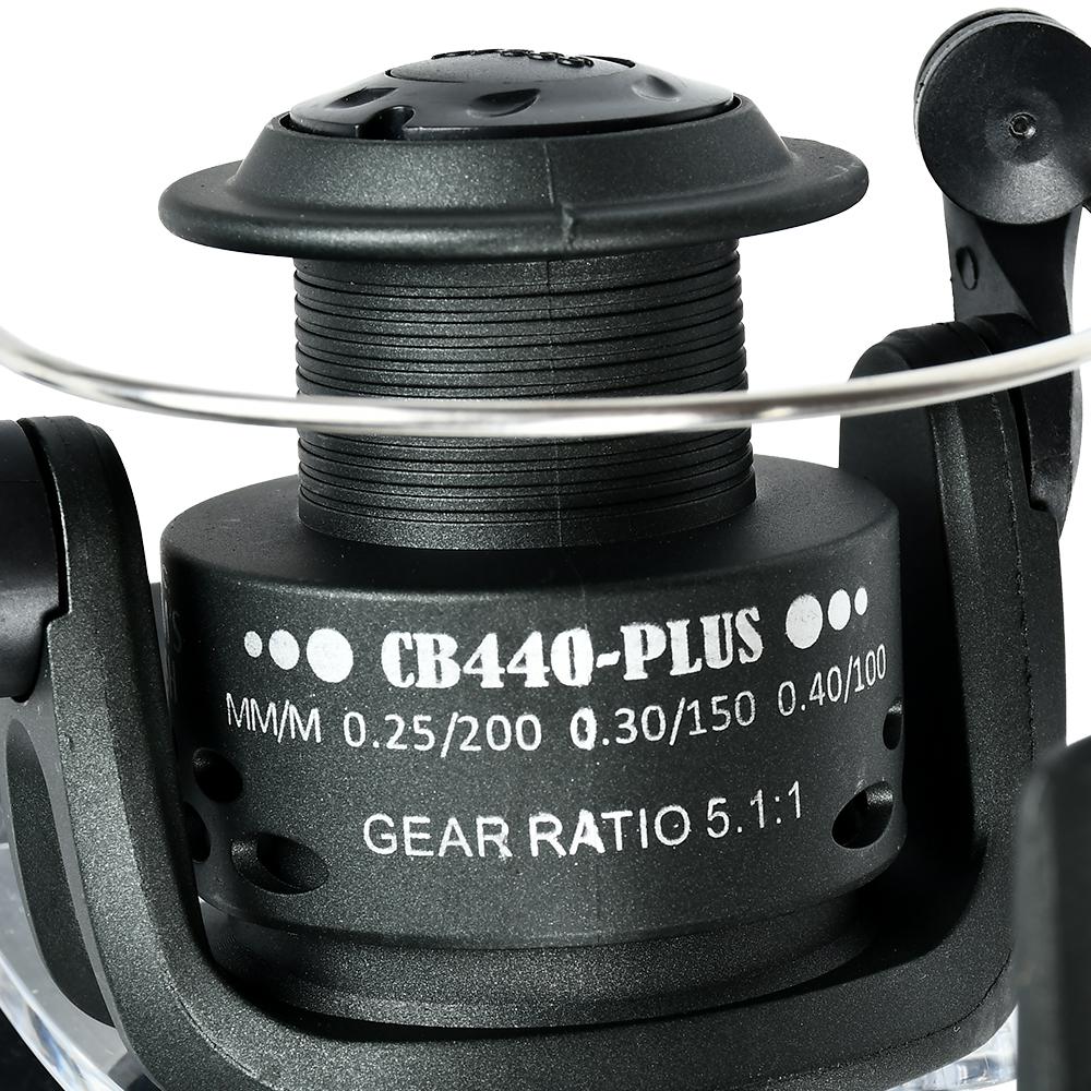 Котушка риболовна Sams Fish Cobra Plus 4000 4bb пластик Black (CB440-Plus) - фото 2 Котушка риболовна Sams Fish Cobra Plus 4000 4bb пластик Black (CB440-Plus) - фото 2