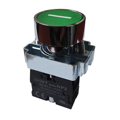 Кнопка керування CHINT NP2-BA3311 I 1NO 22 мм Зелений (576033)