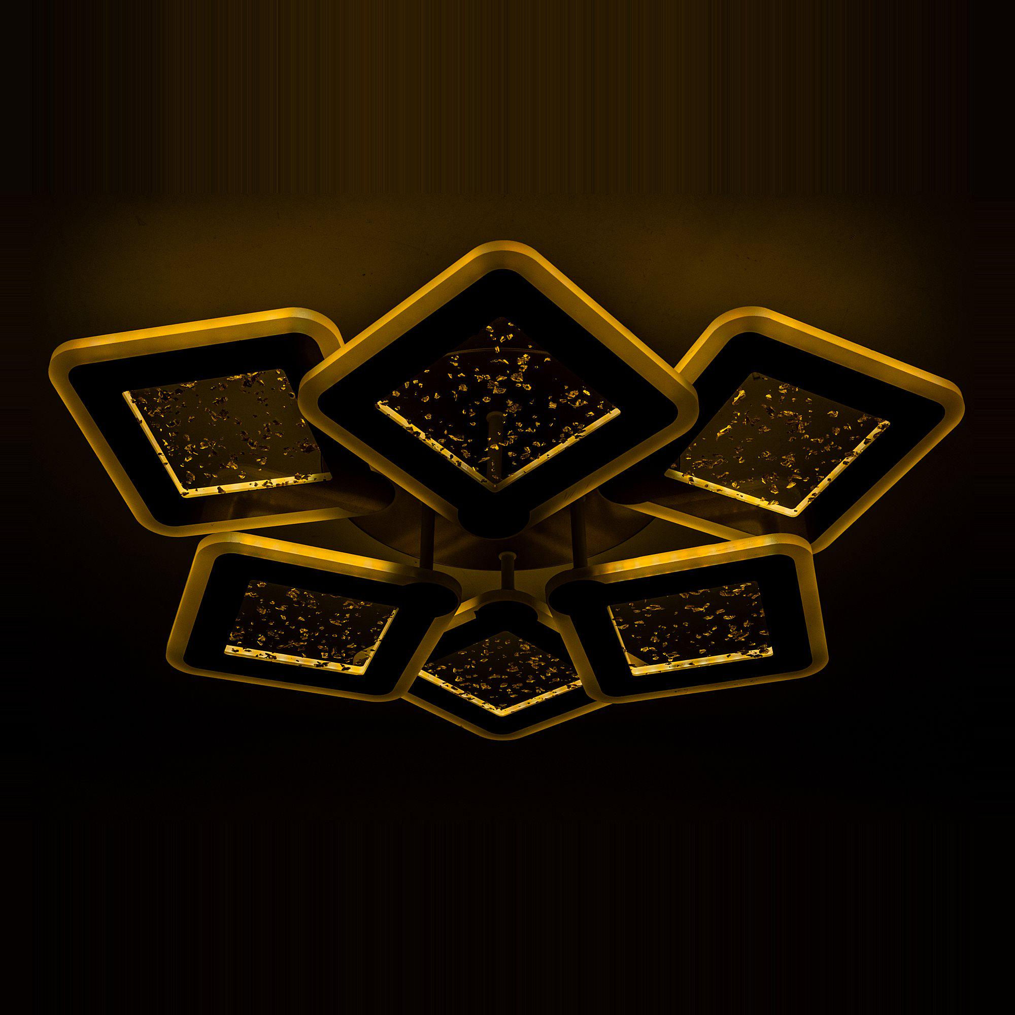 Люстра светодиодная с пультом Valeso V K39977-6 GD (000036414) - фото 5 Люстра светодиодная с пультом Valeso V K39977-6 GD (000036414) - фото 5