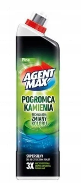 Средство для чистки унитаза свежесть Agent Max Supersilny 730 мл