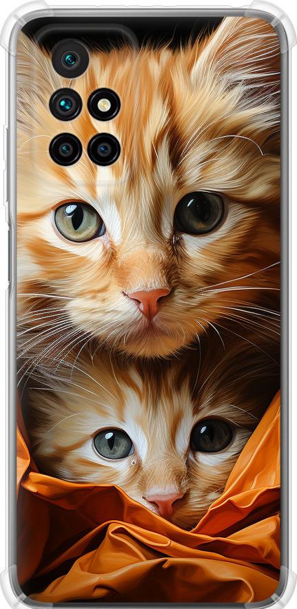 Чехол на Xiaomi Redmi 10 Котики 2 (5664sp-2488-42517) Чехол на Xiaomi Redmi 10 Котики 2 (5664sp-2488-42517)