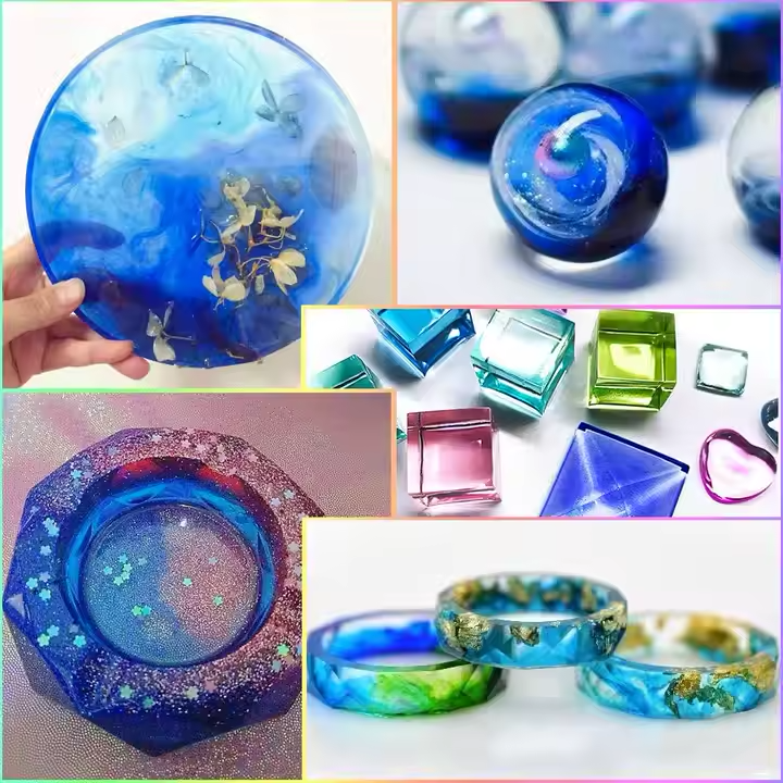 Епоксидна смола та аксесуари для творчості та DIY-виробів 24 пігменти - фото 4