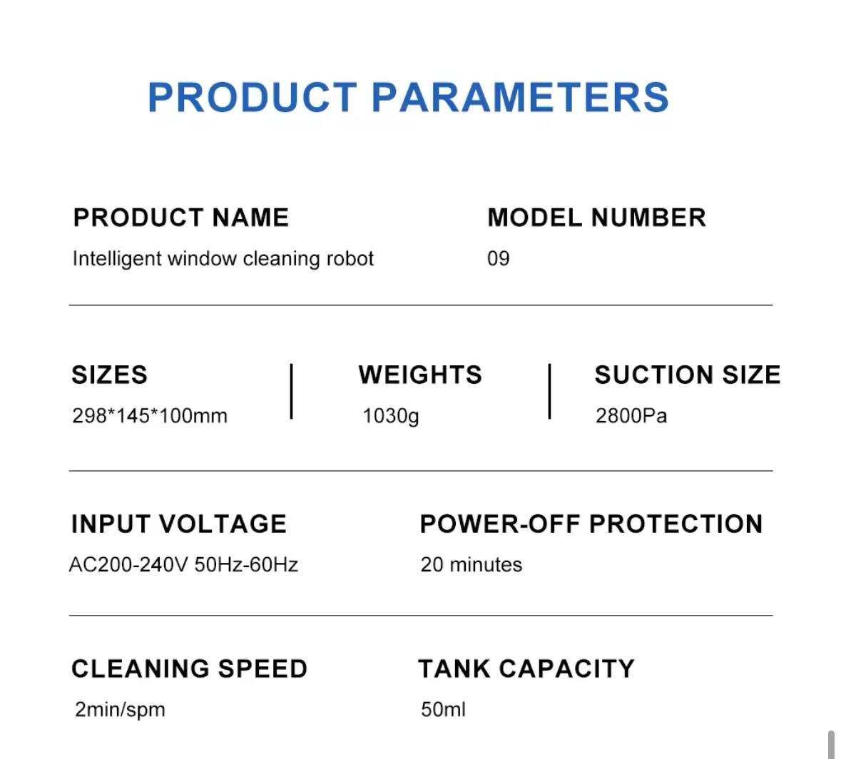 Робот-мойщик PuRuikai с распылителем для мойки окон автоматический (PRK-309) - фото 9