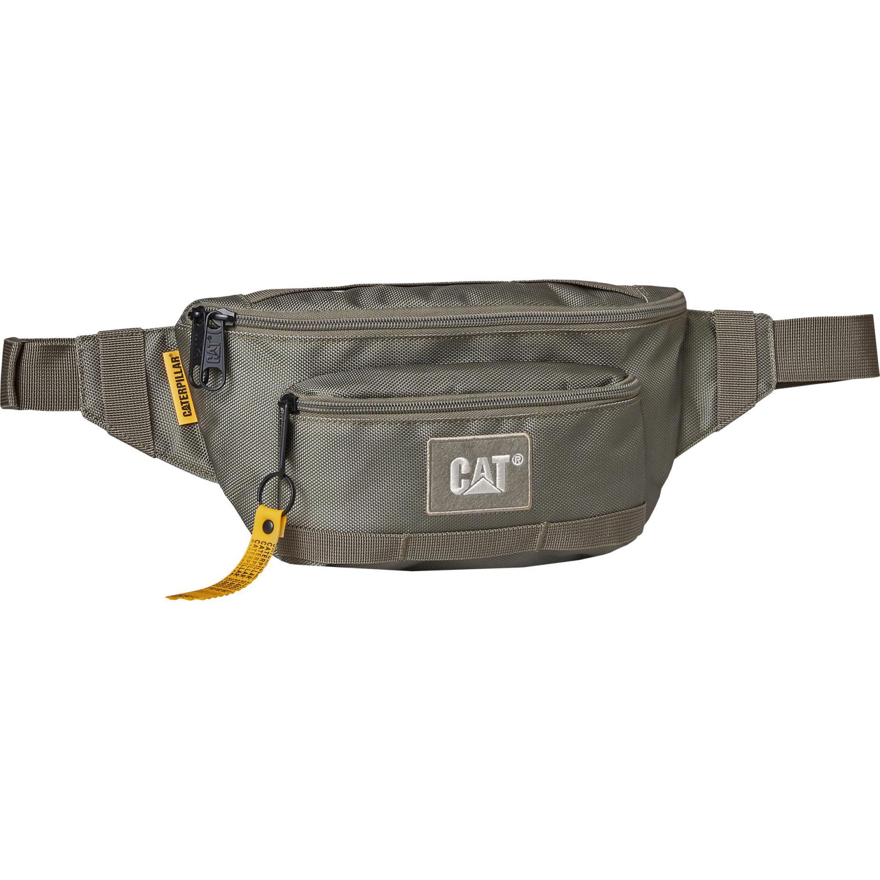 Сумка мужская поясная Caterpillar Combat 84037 XL 15х29х11 см Хаки (84037-551)