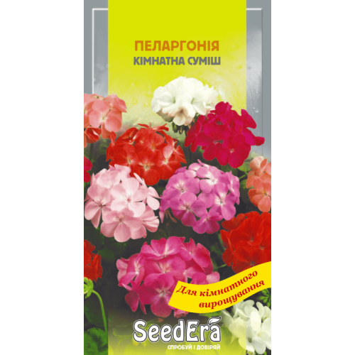 Семена цветов Семейный сад Пеларгония Комнатная смесь 0,05 г (CS-06371)
