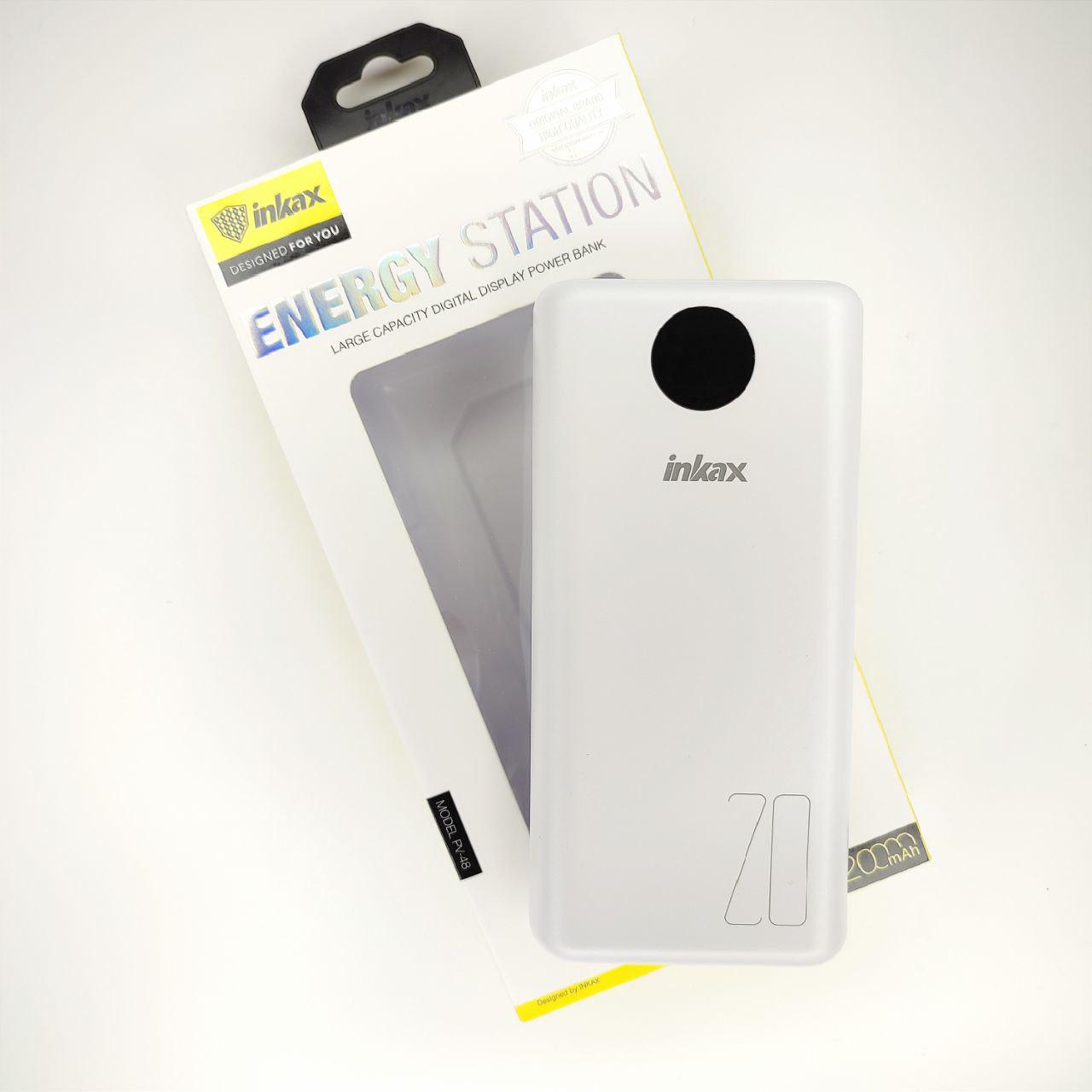 Повербанк Inkax PV-48 20000 mAh с циферблатом без шнура 2 выхода (1128) - фото 2