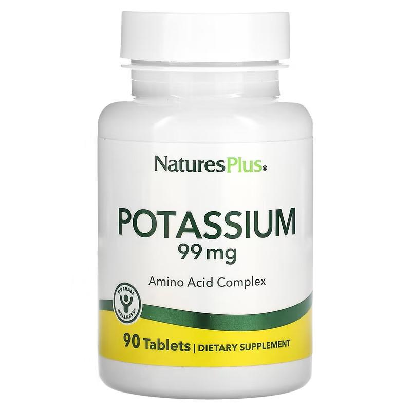 Калій Nature's Plus Potassium 99 мг 90 таблеток