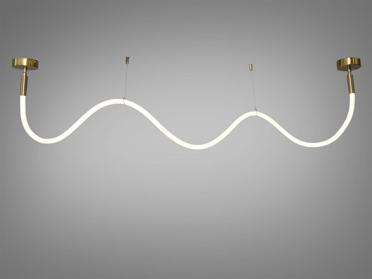 Люстра LED 9610-2000GAB-LS Шланг 22W Бронзовый (1994123437)