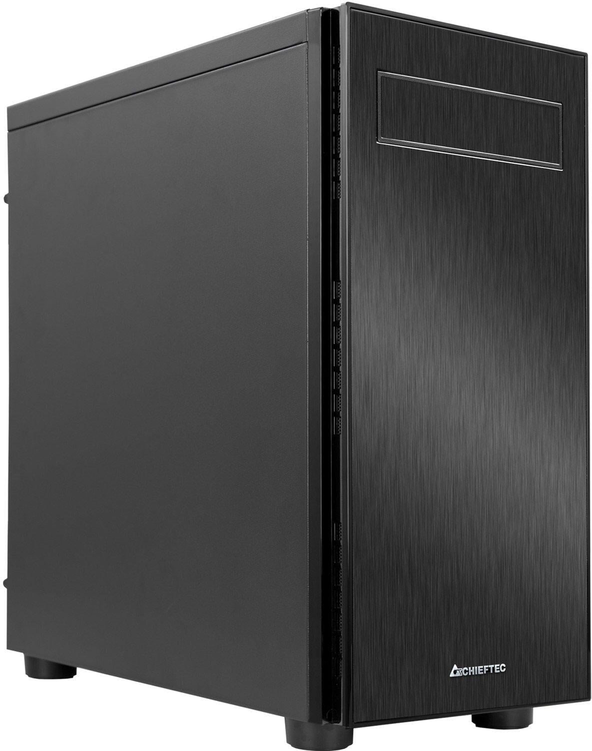 Корпус для компьютера Chieftec HAWK Midi-Tower ATX PSU Black (AL-02B-OP)