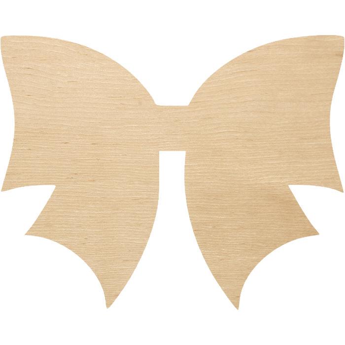 Заготовка из фанеры Бант №2 2,5x2 см (390110081)