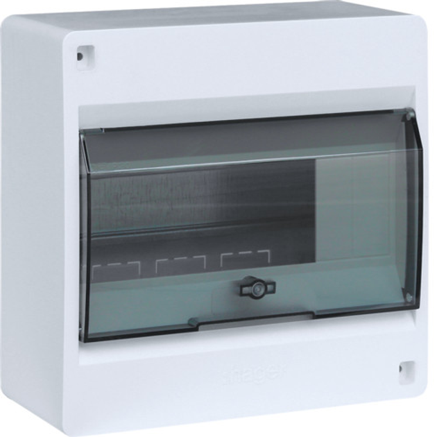 Щит распределительный Hager VD108TD Cosmos пластик для накладного монтажа ip40 63A Белый (26919400)