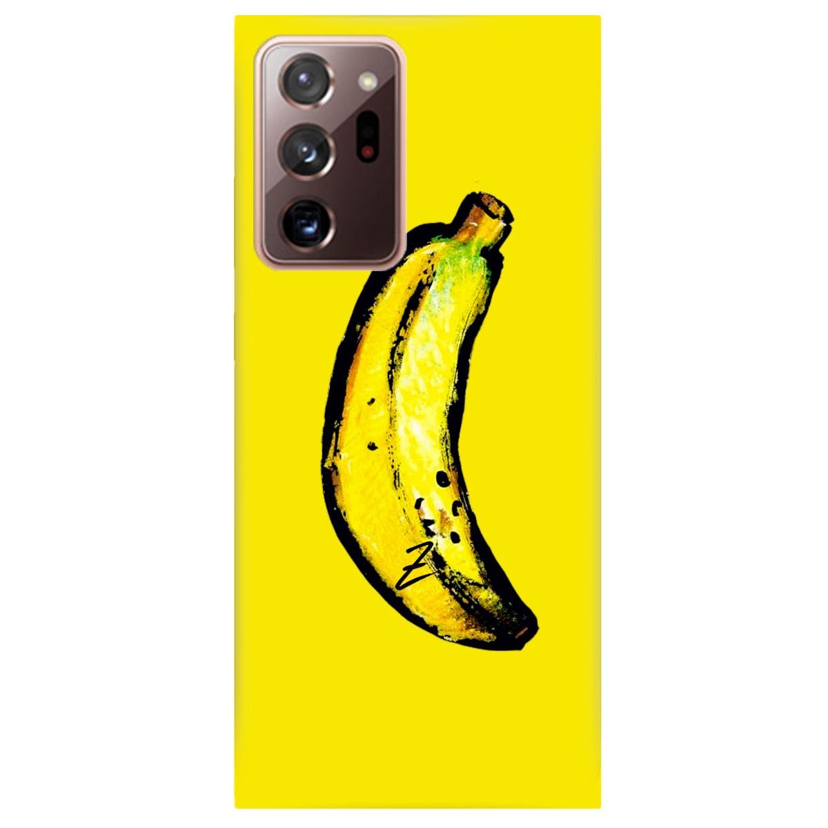 Силіконовий чохол Zorrov для Samsung Galaxy Note 20 Ultra - Banana (14220040186099399)