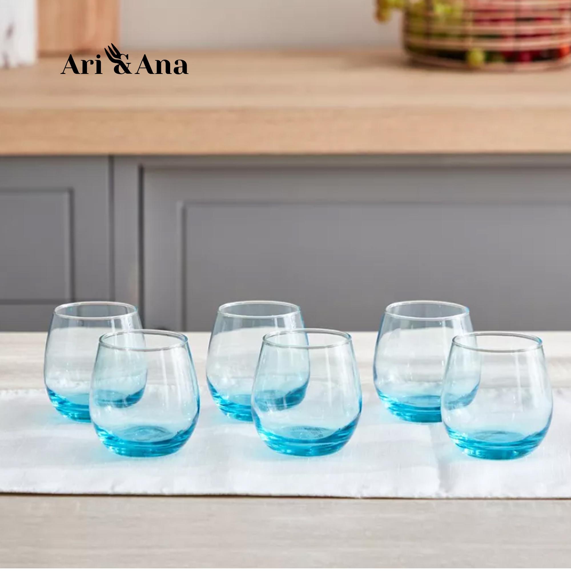 Набір низьких склянок Luminarc Maine Sky Blue для холодних напоїв 320 мл 6 шт. - фото 9 Набір низьких склянок Luminarc Maine Sky Blue для холодних напоїв 320 мл 6 шт. - фото 9