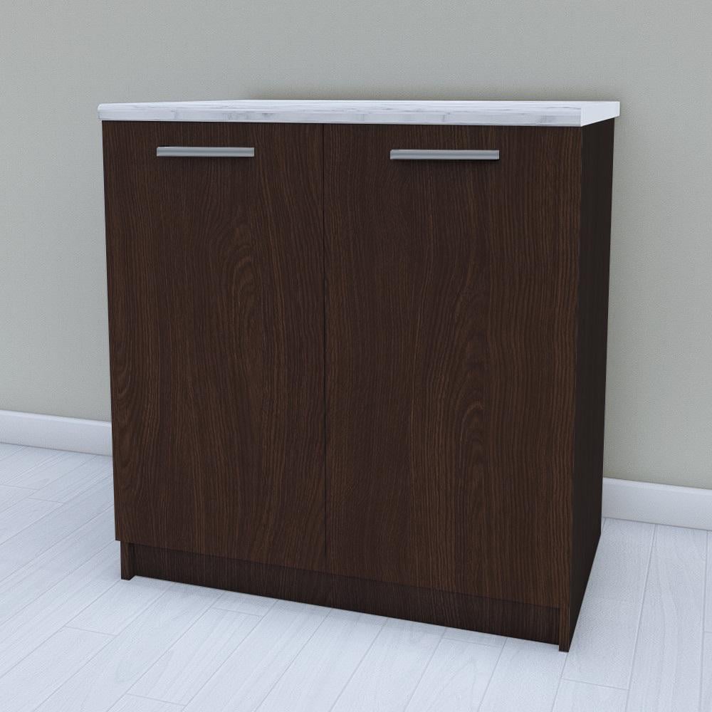 Модуль нижній шафка для кухні для зберігання посуду 800 мм Венге темний (М16в)