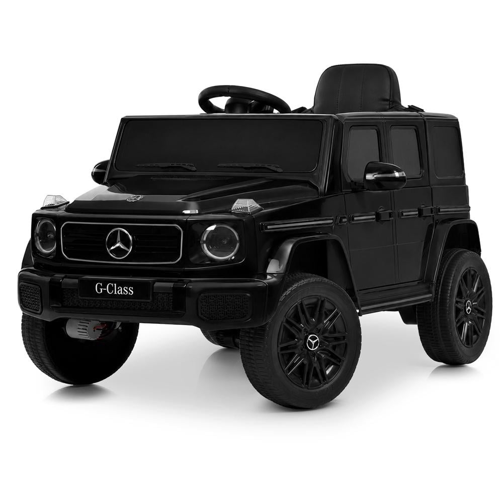 Детский электромобиль JJ2580EBLR-2 24V Mercedes с мягким сиденьем Черный (36292894)
