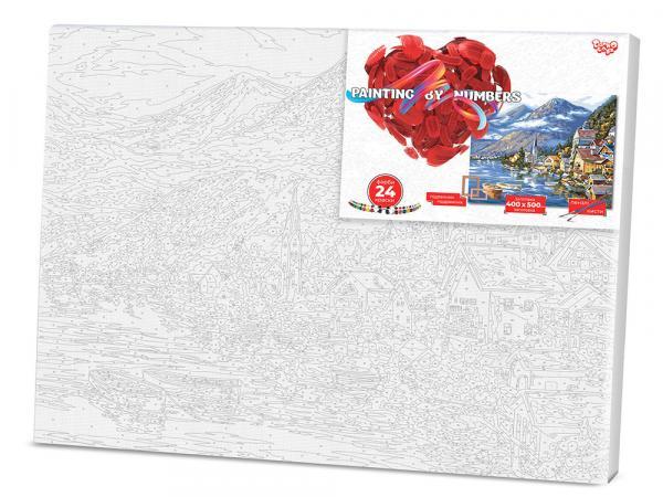 Картина по номерам Danko Toys 40х50 см Набережная (KpNe-01-01) Картина по номерам Danko Toys 40х50 см Набережная (KpNe-01-01)