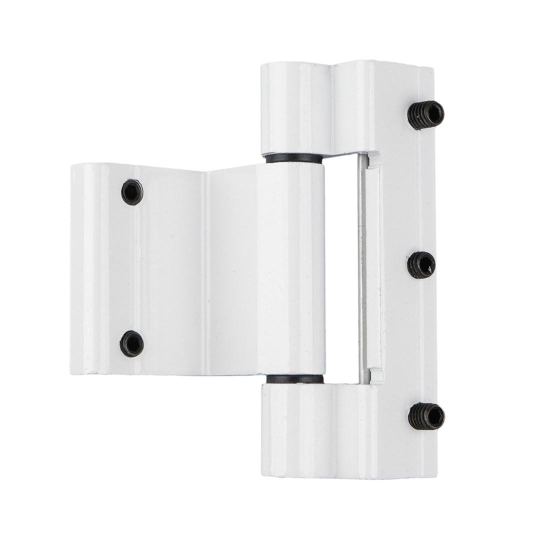 Дверная петля для алюминиевых дверей SARAY S-94 Белый (S-94 WH) Дверная петля для алюминиевых дверей SARAY S-94 Белый (S-94 WH)