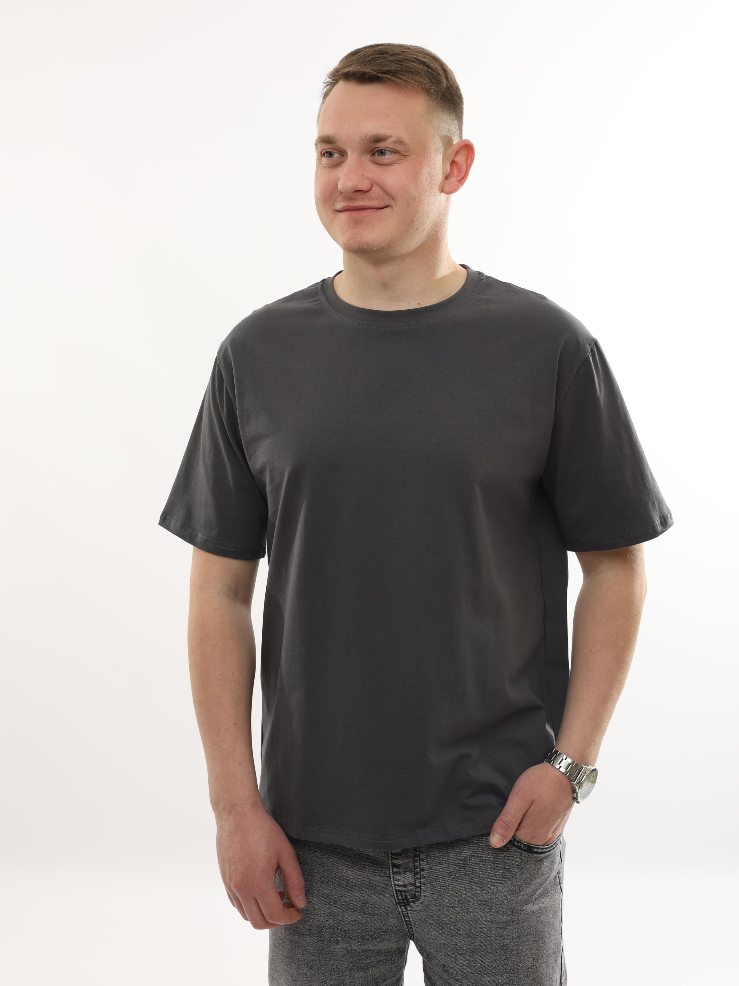 Футболка мужская CLOVER CLUB XXL Серый (278446-XXL)
