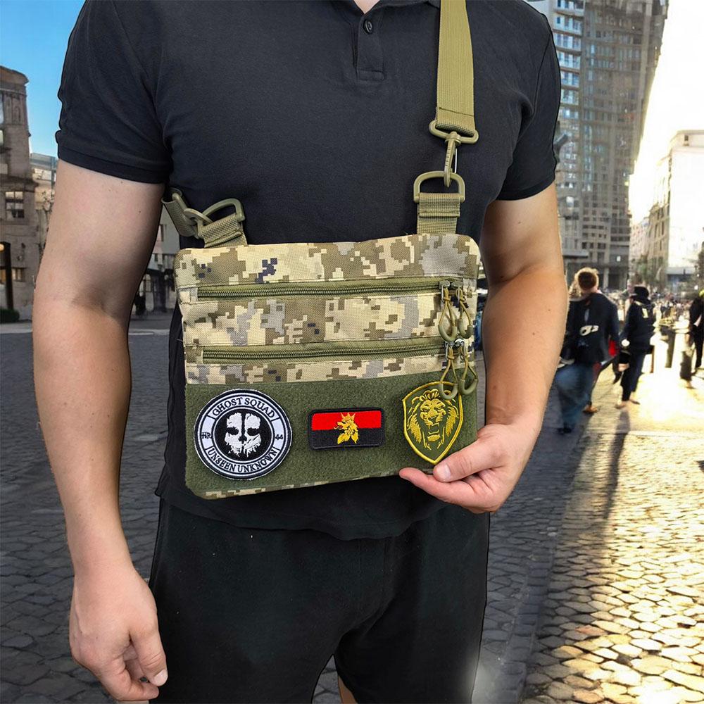 Сумка нагрудная тканевая (521250) - фото 23 Сумка нагрудная тканевая (521250) - фото 23