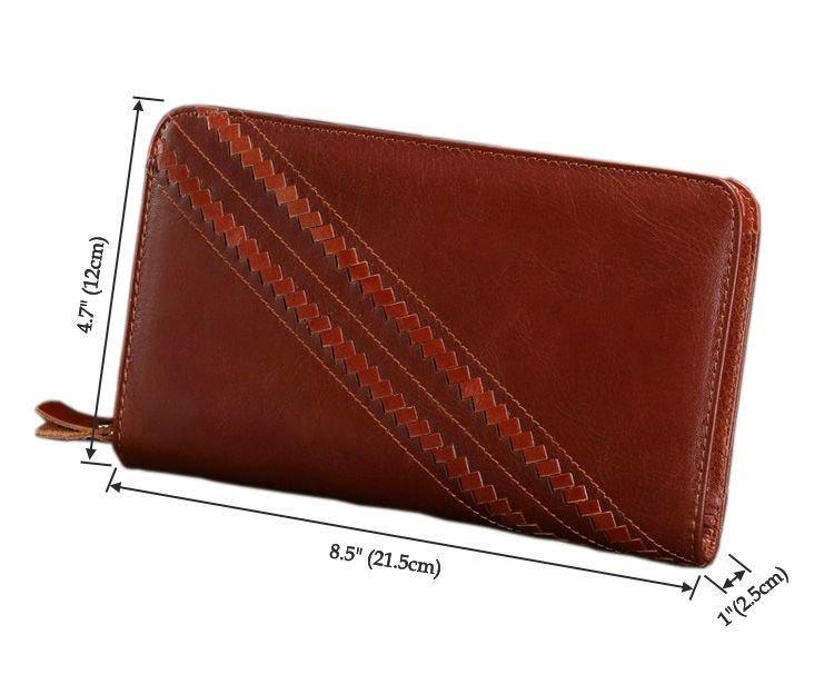 Клатч мужской 714197 Коричневый (13961023) - фото 7