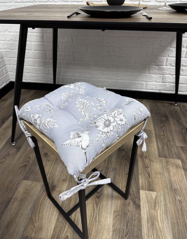 Сидушка Birds Comfort Home на стул/кресло/садовую мебель 40х40 см