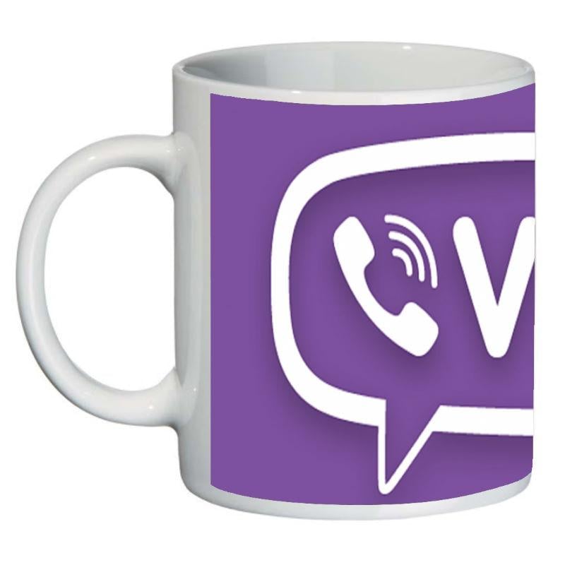 Кружка с принтом SuperCup Viber (SC-CC017)