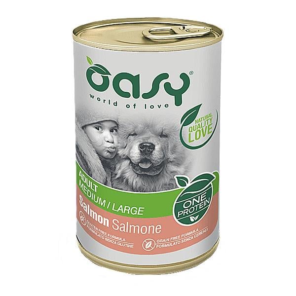 Корм влажный для собак OASY OAP Medium/Large лосось 400 г (000025556)