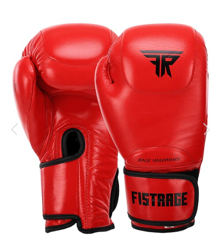 Боксерские перчатки кожаные FISTRAGE VL-4295 р. 10 (27321187)