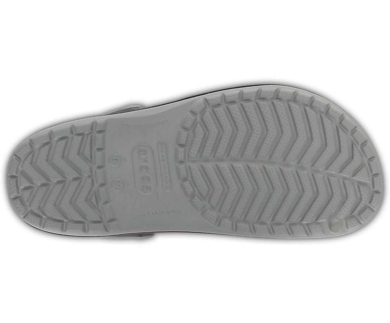 Сабо Crocs Crocband Light M11 р. 44 Grey/Navy - фото 6