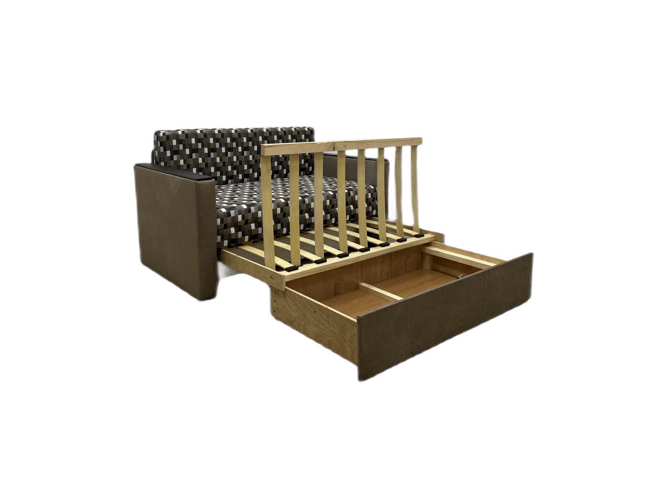 Диван Шериф подушками и нишей для белья 188х140 Коричневый (1950902803) - фото 2 Диван Шериф подушками и нишей для белья 188х140 Коричневый (1950902803) - фото 2