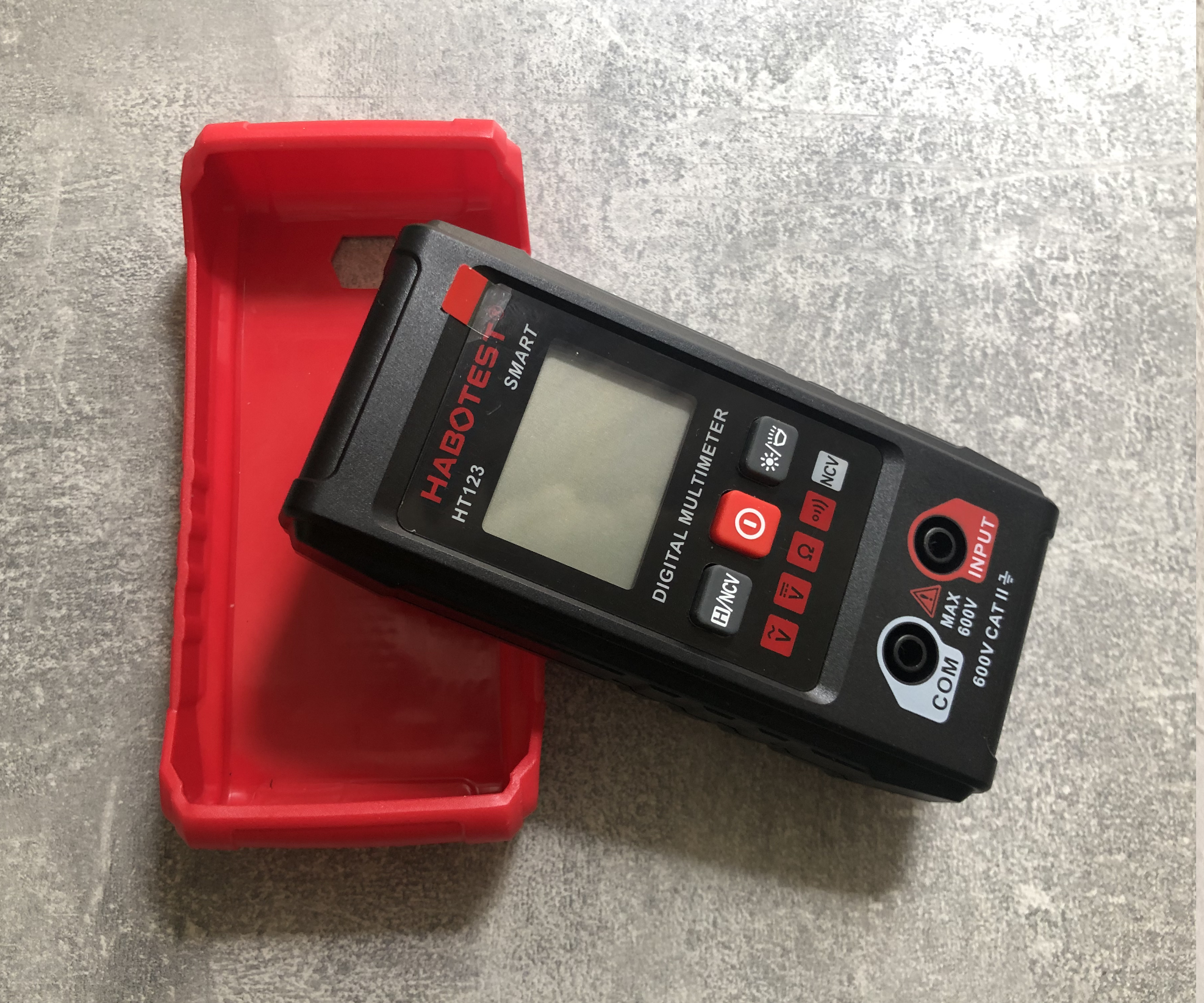 Мультіметр електронний в захисному бампері Habotest HT123 автоматичний з функцією NCV (17010100004) - фото 8 Мультіметр електронний в захисному бампері Habotest HT123 автоматичний з функцією NCV (17010100004) - фото 8