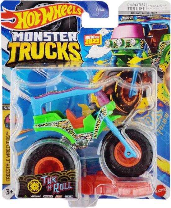 Машинка-внедорожник Hot Wheels Monster MonsterJam truck Trike Tuk'n Roll 2023 (30FNJWE)