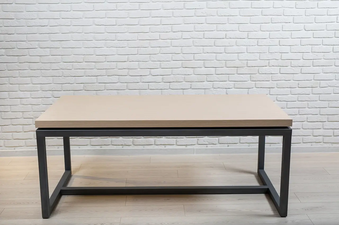 Обідній стіл LOFT NS-1268 для кухні та їдальні Чорний (3075780676)