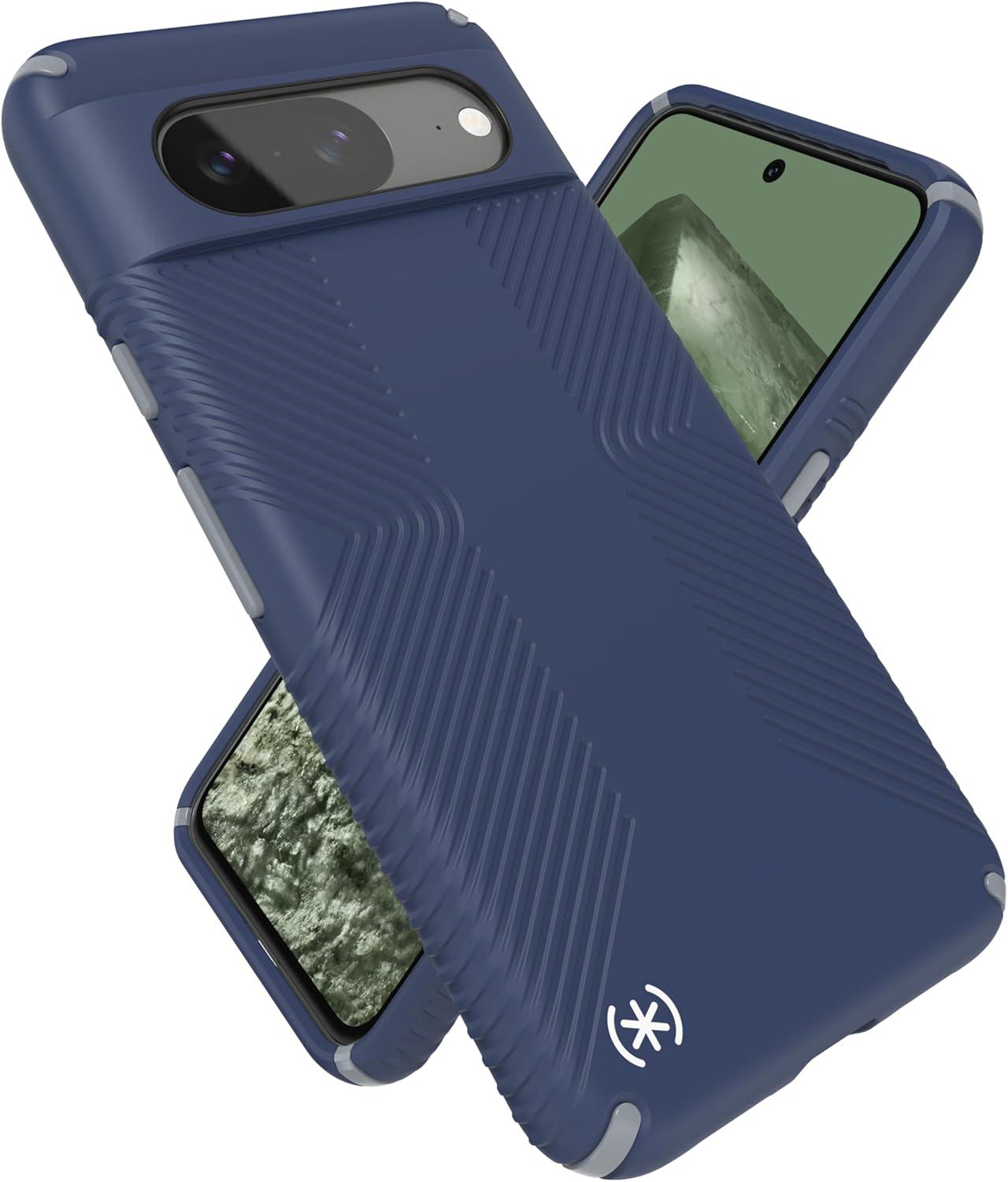 Чохол протиударний Speck Presidio2 Grip для Google Pixel 8 6,2" Coastal Blue 150582-3206 Чохол протиударний Speck Presidio2 Grip для Google Pixel 8 6,2" Coastal Blue 150582-3206