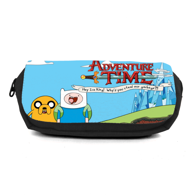 Пенал школьный Adventure time-003-3 Черный (1404954287)