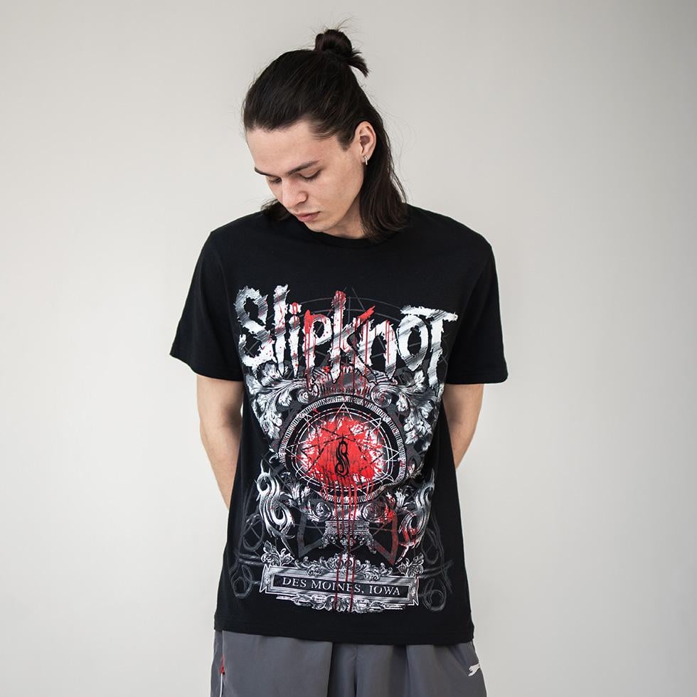 Футболка унисекс Slipknot Des Moines L Черный (00000001935) Футболка унисекс Slipknot Des Moines L Черный (00000001935)