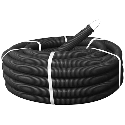 Труба гибкая для прокладки и защиты кабелей 750Н 25/19 мм негорючая UF-стойкая 100 м (8b2be26b)