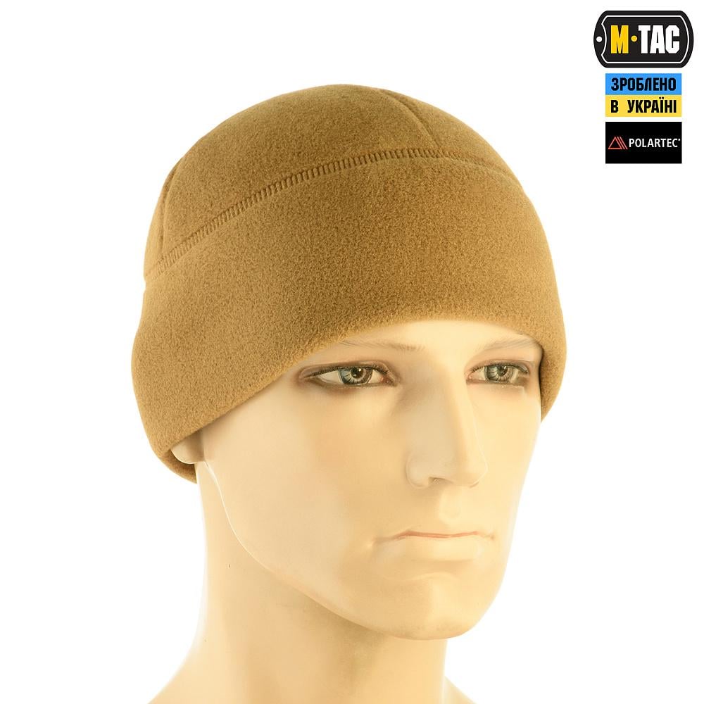 Шапка флісова M-Tac Watch Cap Polartec S Койот (5928870) - фото 6