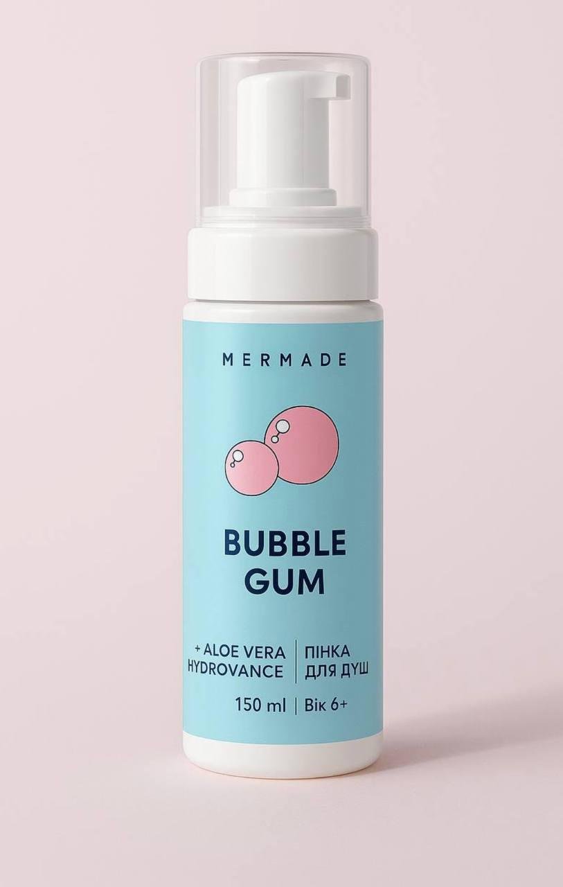 Пенка для душа Mermade Bubble Gum 150 мл (м00268)