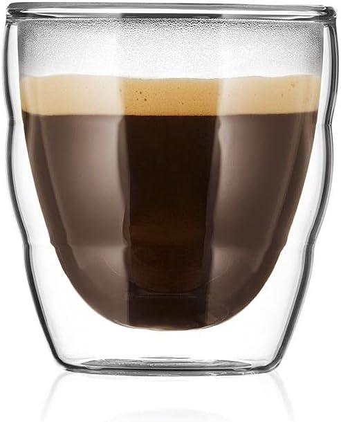 Набор бокалов с двойными стенками Bodum Pilatus 2 шт. 80 мл (11477-10) - фото 2 Набор бокалов с двойными стенками Bodum Pilatus 2 шт. 80 мл (11477-10) - фото 2