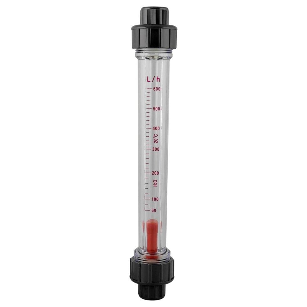 Ротаметр длинный трубного типа Raifil LZS-15 60-600 L/H 1/2" резьбовое соединение (66778802707)