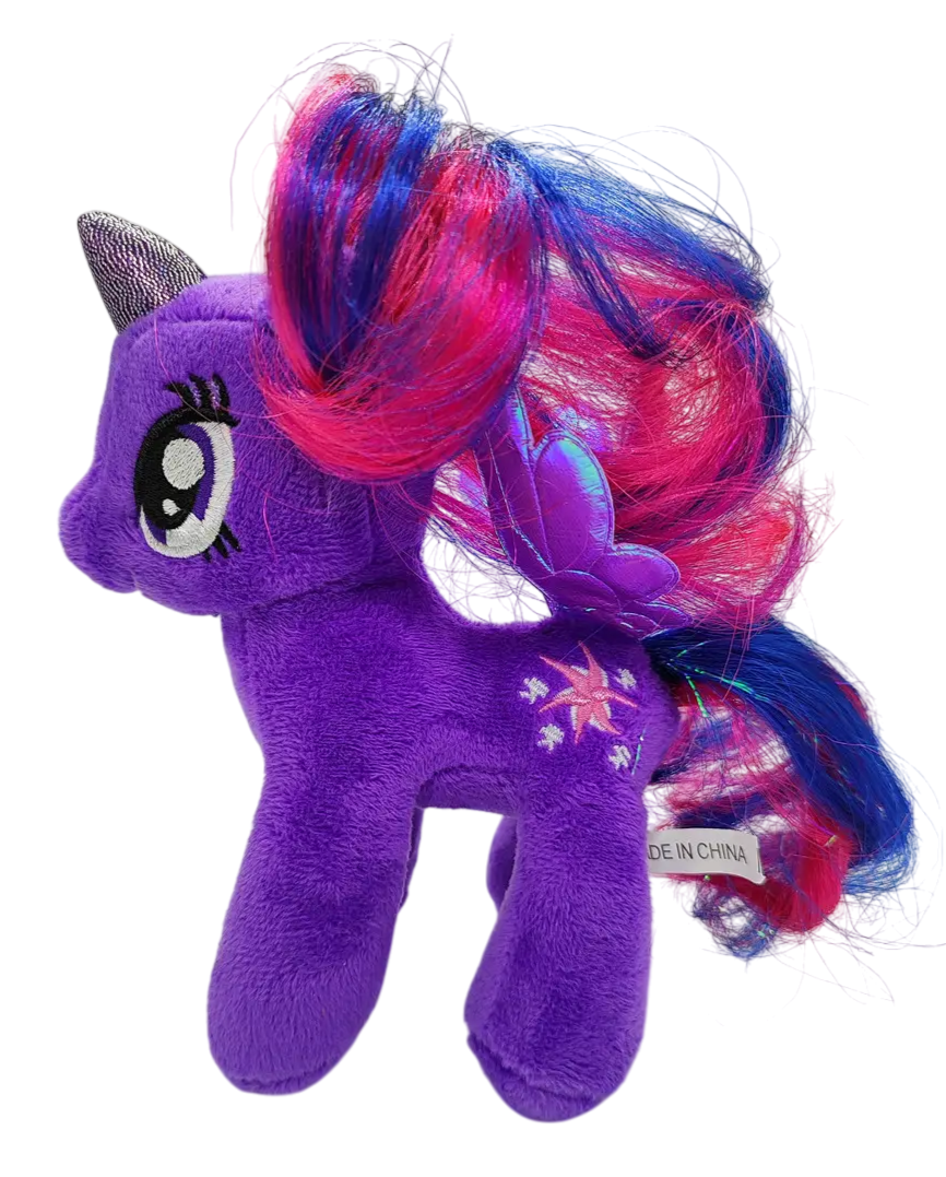 Іграшка плюшева поні Сутінкова іскорка Твайлайт Спарк Мій маленький поні 17 см - фото 3 Іграшка плюшева поні Сутінкова іскорка Твайлайт Спарк Мій маленький поні 17 см - фото 3