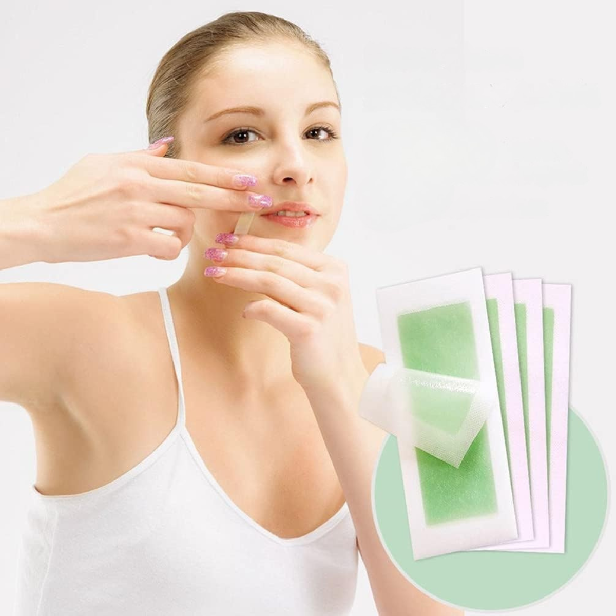 Воскові смужки для обличчя FacialStrips 10 шт. (2695) - фото 3