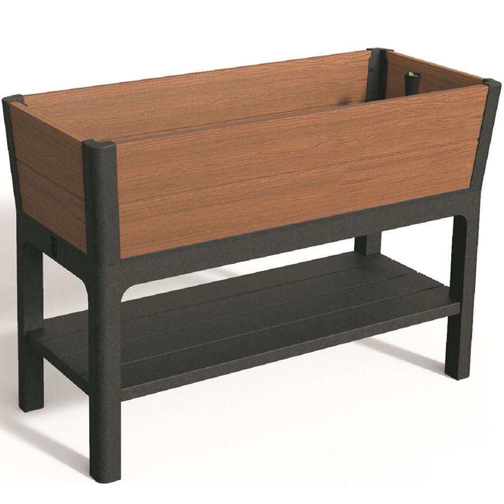 Горшок цветочный Keter Donica Elevated Garden Bed Pro Коричневый (255161) Горшок цветочный Keter Donica Elevated Garden Bed Pro Коричневый (255161)