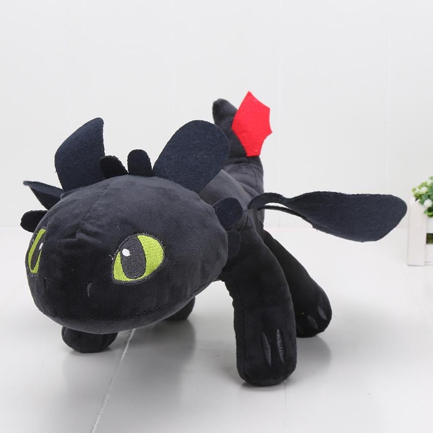 Мягкая игрушка дракон Беззубик ночная фурия Как укротить дракона 25 см - фото 2