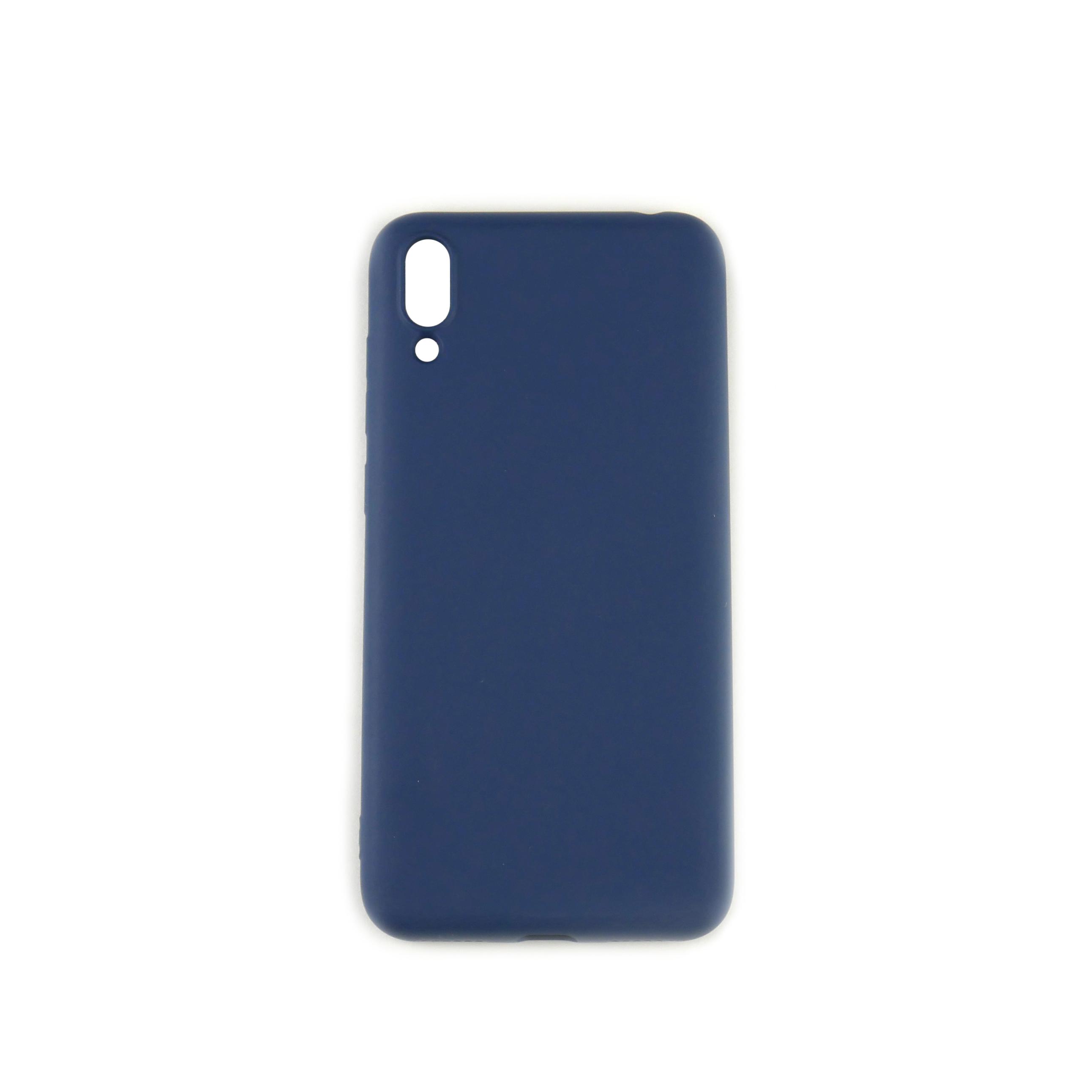 Чехол Silicone Case Full Cover Huawei Enjoy 9 Синий